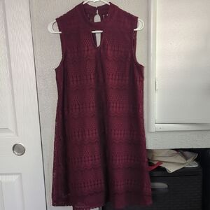 Speechleas Maroon Blouse